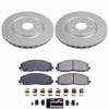 Power Stop 17-25 Chrysler Pacifica Front Z23 Coated Brake Kit