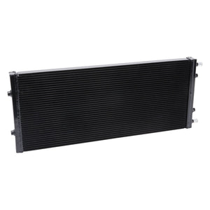 Edelbrock 15408 Heat Exchanger Dual Pass Single Row 55 000 Btu/Hr 34In W X 14In H X 2 25In D Black