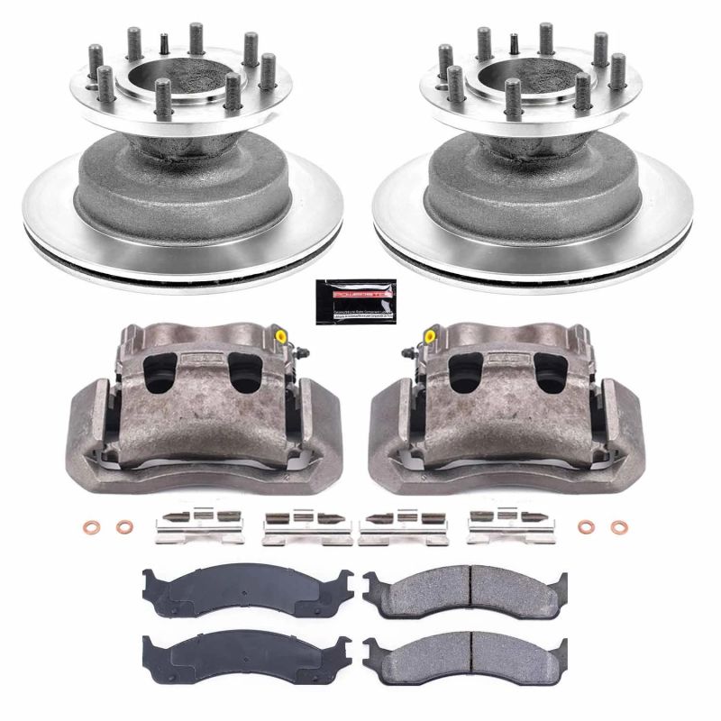 Power Stop KCOE5084A fits Ford E-350 Super Duty Front Autospecialty Kit w/Cals