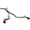 QTP 600115B 2014-2015 fits Chevrolet Camaro SS 6.2L QTP AR3 Cat Back Black Tips
