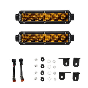 Rigid Industries 37201 2022+ fits Toyota Tundra 6in SR-Series Selective Yellow Fog Light Kit