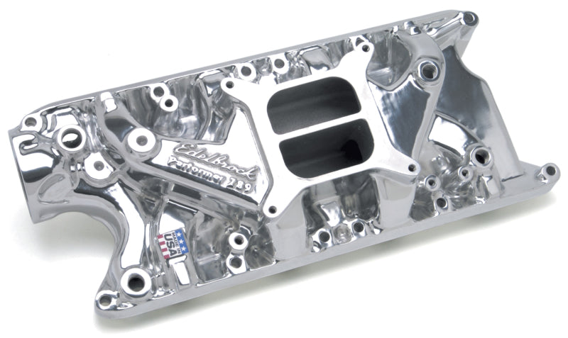 Edelbrock 21211 Perf 289 w/ O EGR Polished Manifold