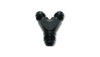 Vibrant 10812 -12AN x -12AN x -12AN Y-Adapter Fitting - Aluminum
