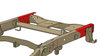 RustBuster RB7349R Rear Frame Section
