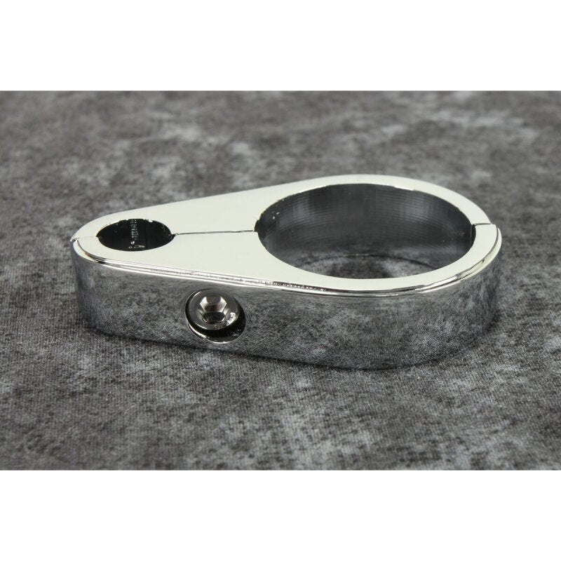 Bikers Choice 489800 1 1/4 Inch Chrome Plain Clutch Cable Clamp