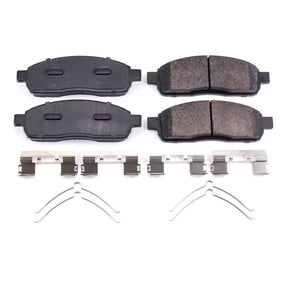 PowerStop 17 fits Ford F-150 Front Z17 Evolution Ceramic Brake Pads w/Hardware