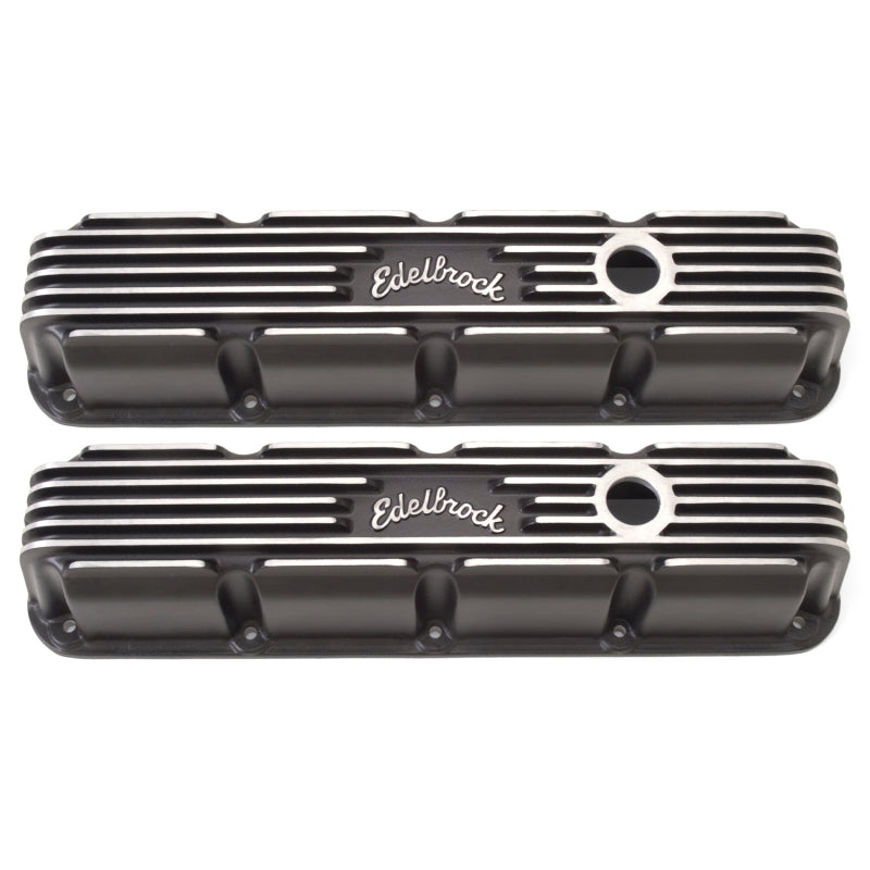 Edelbrock 41773 Valve Cover Classic Series fits Chrysler Magnum V8 Black