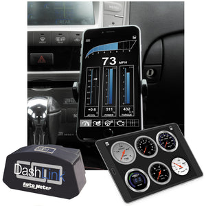 AutoMeter 6036 Autometer OBD-II Wireless Data Module Bluetooth DashLink for Apple IOS & Andriod Devices