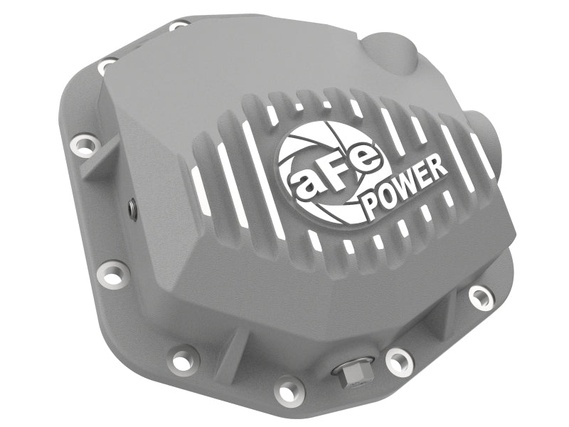AFE 46-71090A Street Series Rear Differential Cover Raw w/Machined Fins 18-21 f