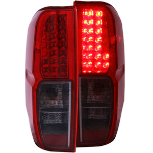 ANZO 311174 2005-2008 fits Nissan Frontier LED Taillights Red/Smoke