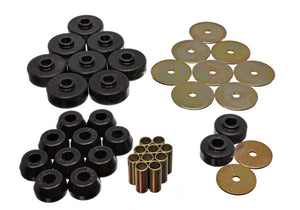 Energy Suspension 8.4102G 84-88 fits Toyota 4-Runner Black Body Cab Mount Set