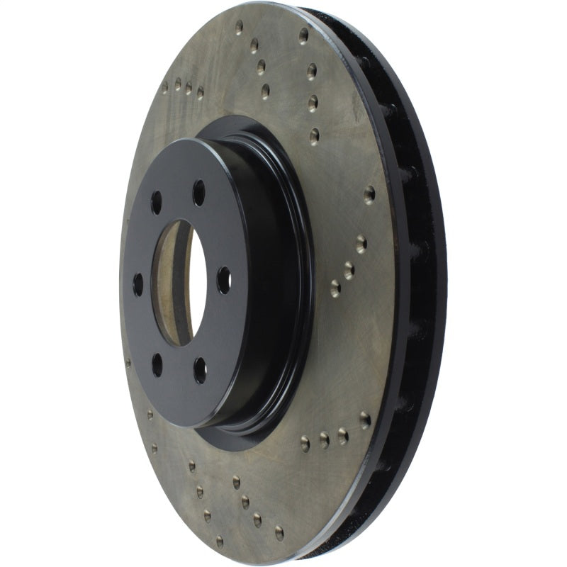 Stoptech 128.63036CL 92-02 Dodge Viper Drilled Front Left Cryo Rotor
