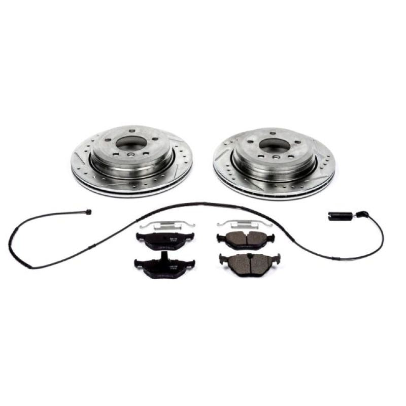 PowerStop K2970 fits BMW 01-05 325xi Rear Z23 Evolution Sport Brake Kit