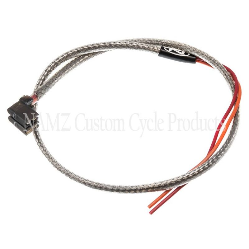 NAMZ NBSH-2418 Brake Switch Harness (SS Braided & Clear Coated)