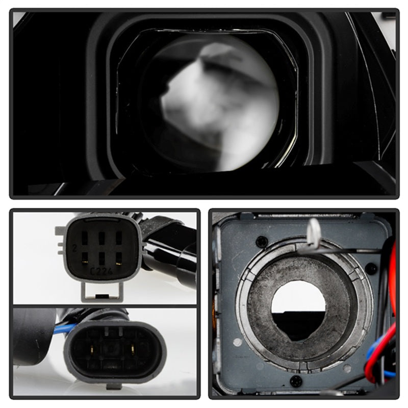 Spyder 5088680 fits Dodge 11-13 Durango (HID Model Only) Projector Headlights -