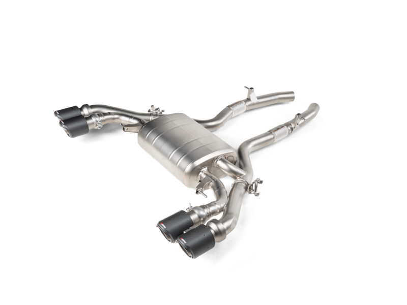 Akrapovic S-BM/T/29H 2022+ fits BMW X4 M / X4 M Competition (F98) Slip-On Line (