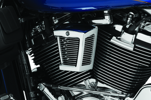 Kuryakyn 7496 Kuryakyn Hypercharger ES Horn Cover Chrome