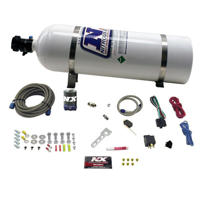 Nitrous Express NXD12001 Diesel Stacker 3 Nitrous Kit w/15lb Bottle