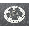 Bikers Choice 482594 14-Up Touring Lug Mount Polished Stainless Front Brake Rot