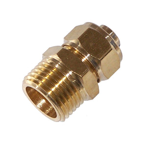 Kleinn Air Horns 51212 Kleinn 1/2In OD Tubing 1/2In M NPT Straight Compression Fitting