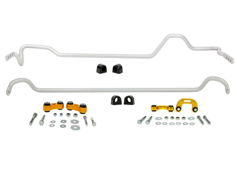 Whiteline BSK004 fits Subaru 93-01 Impreza L / 98-01 fits Subaru 93-01 Impreza RS Front & Rear Sway Bar Kit