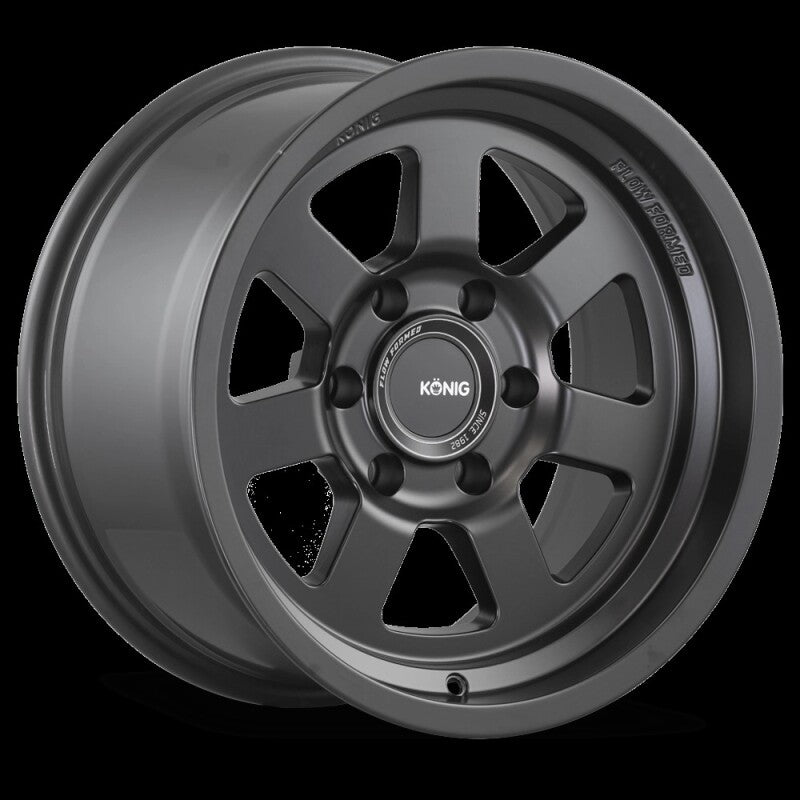 Konig H2876139N65 HT2 17X8.5 6X139.7 ET-6 Matte Black