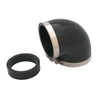 Spectre 8791 Coupler Elbow Reducer 3in. / 90 Degree w/2.5in. Insert (PVC) - Blk