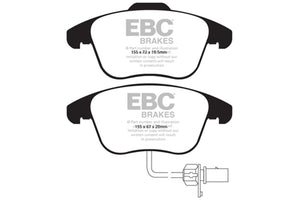 EBC UD1535 10+ fits Audi A5 2.0 Turbo Ultimax2 Front Brake Pads