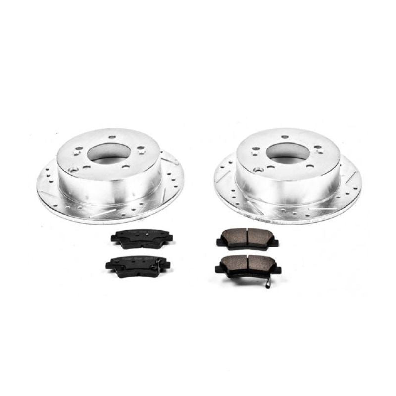 PowerStop K5395 fits Hyundai 08-10 Sonata Rear Z23 Evolution Sport Brake Kit