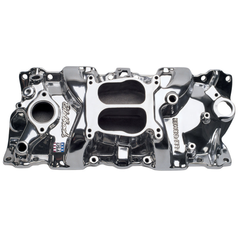 Edelbrock 21011 Performer Manifold Polished