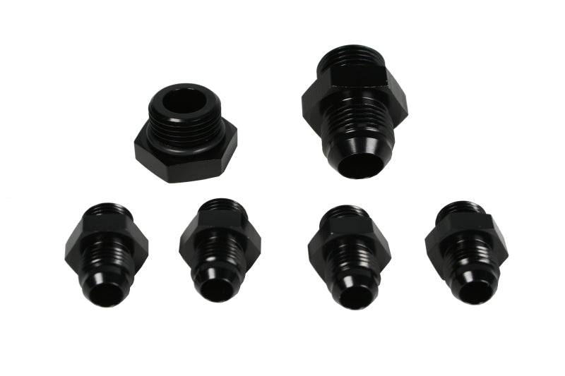 Aeromotive  15202 A4 Regulator Fitting Kit (for two (2) carbs) (4) AN-06/(1) AN-