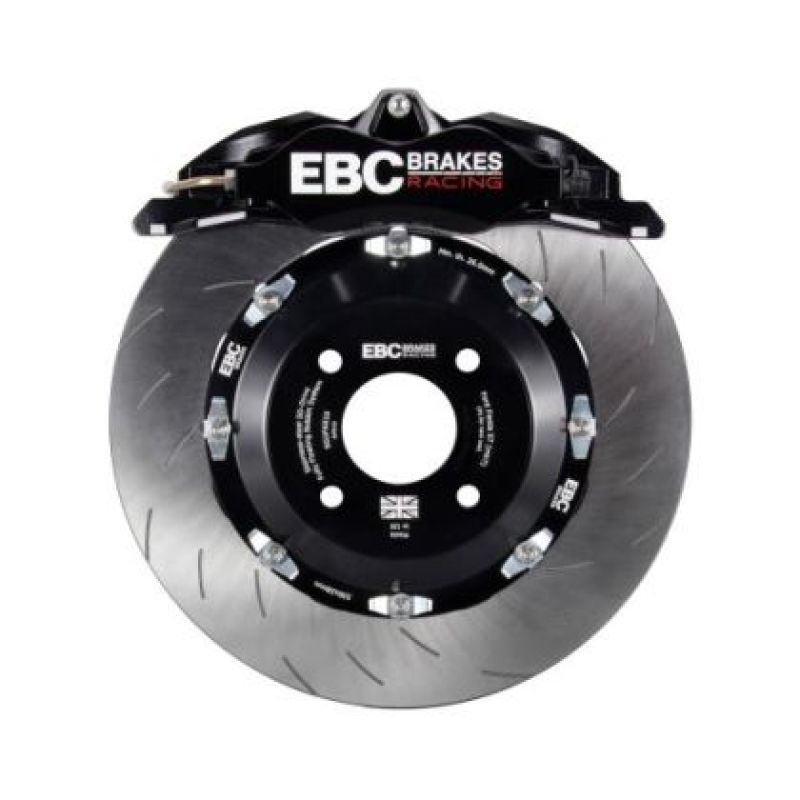 EBC BBK007BLK-2 Racing Ford Fiesta ST (Mk7) Black fits Apollo 12-17-4 Calipers 330mm Rotors Front Big Brake Kit