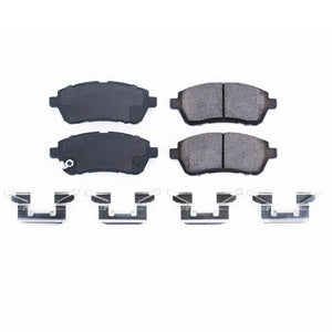 PowerStop 17 11 fits Mazda 2 Front Z17 Evolution Ceramic Brake Pads w/Hardware