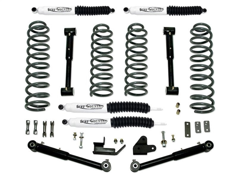 Tuff Country 43902KH 92-98 fits Jeep Grand Cherokee 3.5in Lift Kit EZ-Flex (SX6000 Shocks)