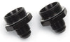 Russell 640223 Performance -6 AN Carb Adapter Fittings (2 pcs.) (Black)