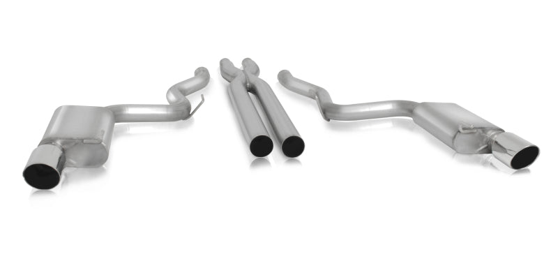 Gibson  619016 fits Ford 15-17 Mustang GT 5.0L 3in Cat-Back Dual Exhaust - Stain