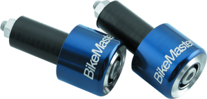 BikeMaster 152129 BikeMaster Anodized Aluminum Barend Pair - Blue