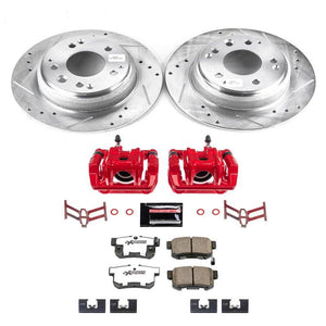 PowerStop KC709 26 96 fits Acura RL Rear Z26 Street Warrior Brake Kit w/Calipers