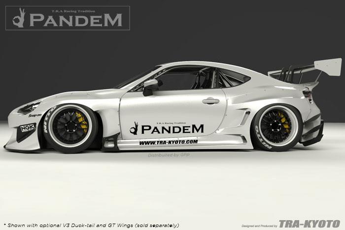 GReddy 17010278 fits Scion FR-S Pandem Wide Body V3 Front Fenders