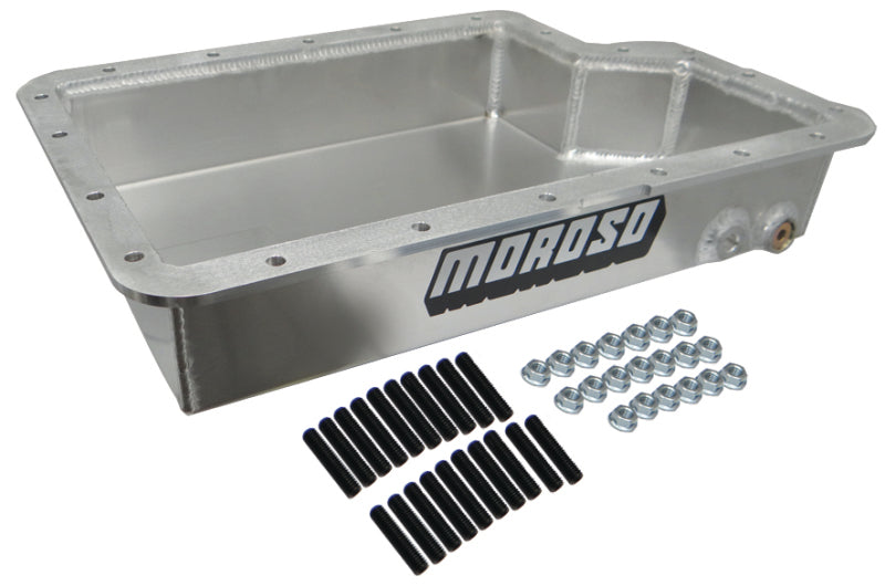 Moroso 42050 fits Ford E40D/4R100 Transmission Pan - 3.642in