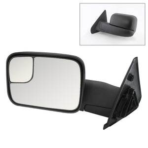 9925092 Xtune fits Dodge 02-09 Ram Manual Extendable Manual Adjust Mirror Left