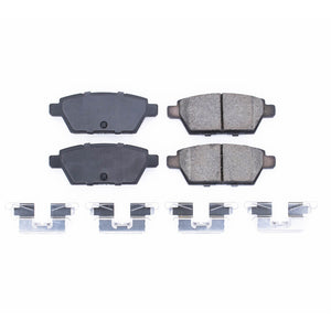 PowerStop 17 fits Ford Fusion Rear Z17 Evolution Ceramic Brake Pads w/Hardware