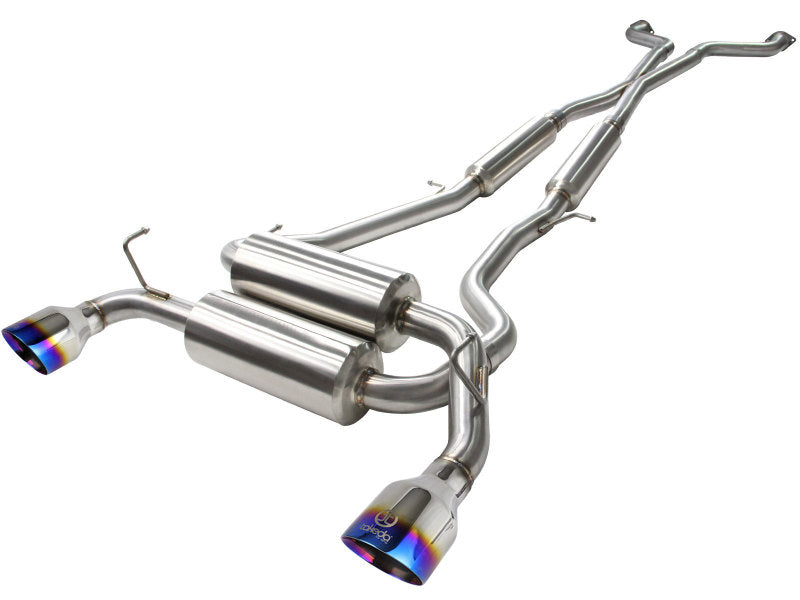 AFE 49-36103-L  2-1/2in 304SS Cat-Back Exhaust fits Infiniti G37 08-13/Q60 14-1