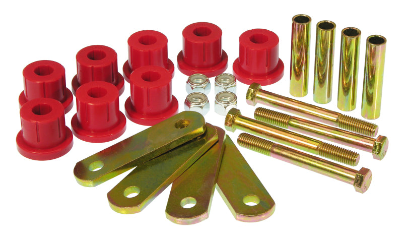 Prothane 7-1051 fits Chevy 67-81 Camaro HD Shackle Bushings - Red