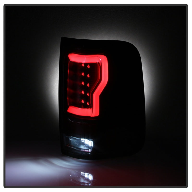 Spyder 5084170 fits Ford 04-08 F-150 Projector Tail Lights - Light Bar DRL LED