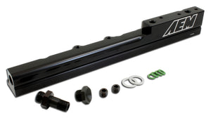 AEM 25-103BK 99-00 fits Honda Civic Si Black Fuel Rail