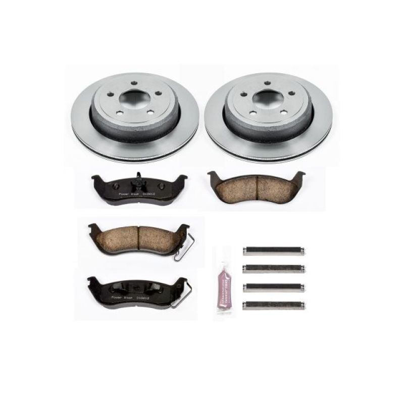 PowerStop KOE1368 fits Ford 03-11 Crown Victoria Rear Autospecialty Brake Kit