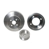 BBK  1554 Mustang 5.0 Underdrive Pulley Kit - Lightweight CNC Billet Aluminum (3