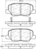 Stoptech 308.1679 Street Brake Pads - Front