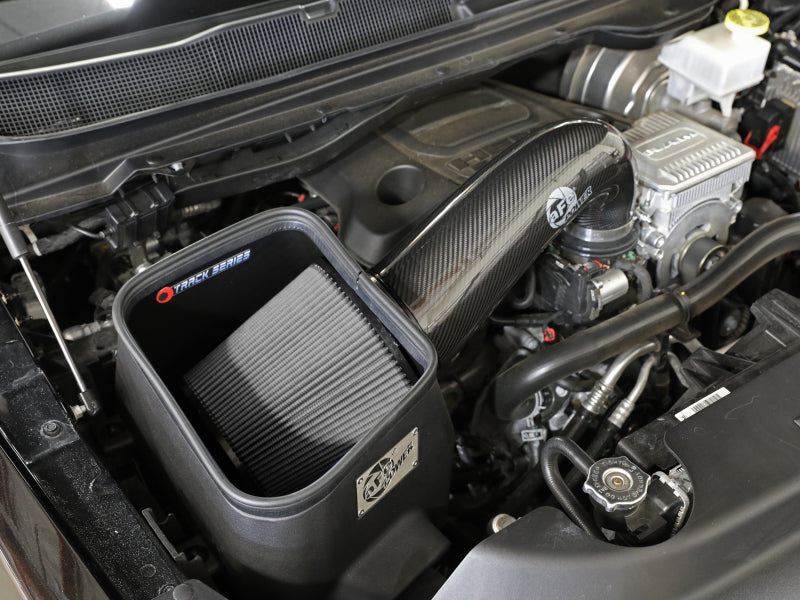 AFE 57-10011D fits Dodge RAM 1500 5.7L Track Series Carbon Fiber Cold Air Intak